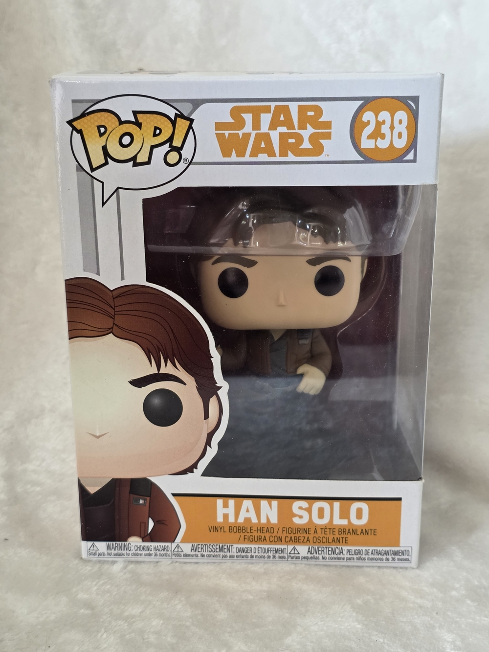 Funko Pop! Star Wars: Solo - Han Solo #238 Vinyl Bobble-Head Figure New Box